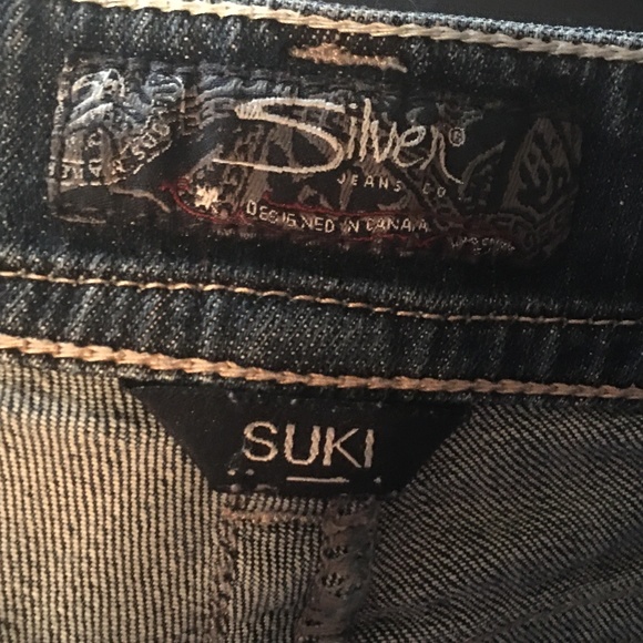 Silver Suki Bootcut Jeans - Size W28 / L32 - Picture 10 of 13